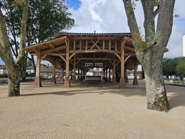 Halle de Plein vent_Pignon sud / Halle de Linxe_Lala Architectes Week