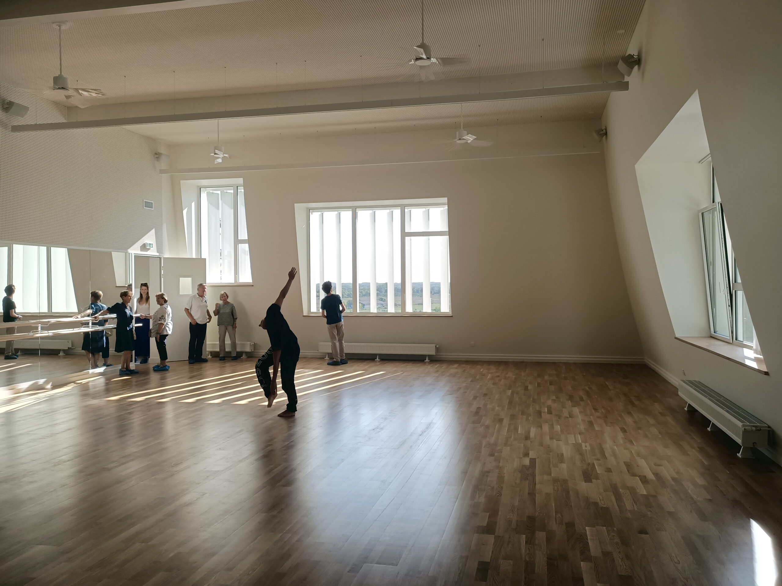 grande salle de danse / dauphins architecture - pôle artistique - latresne - 2025