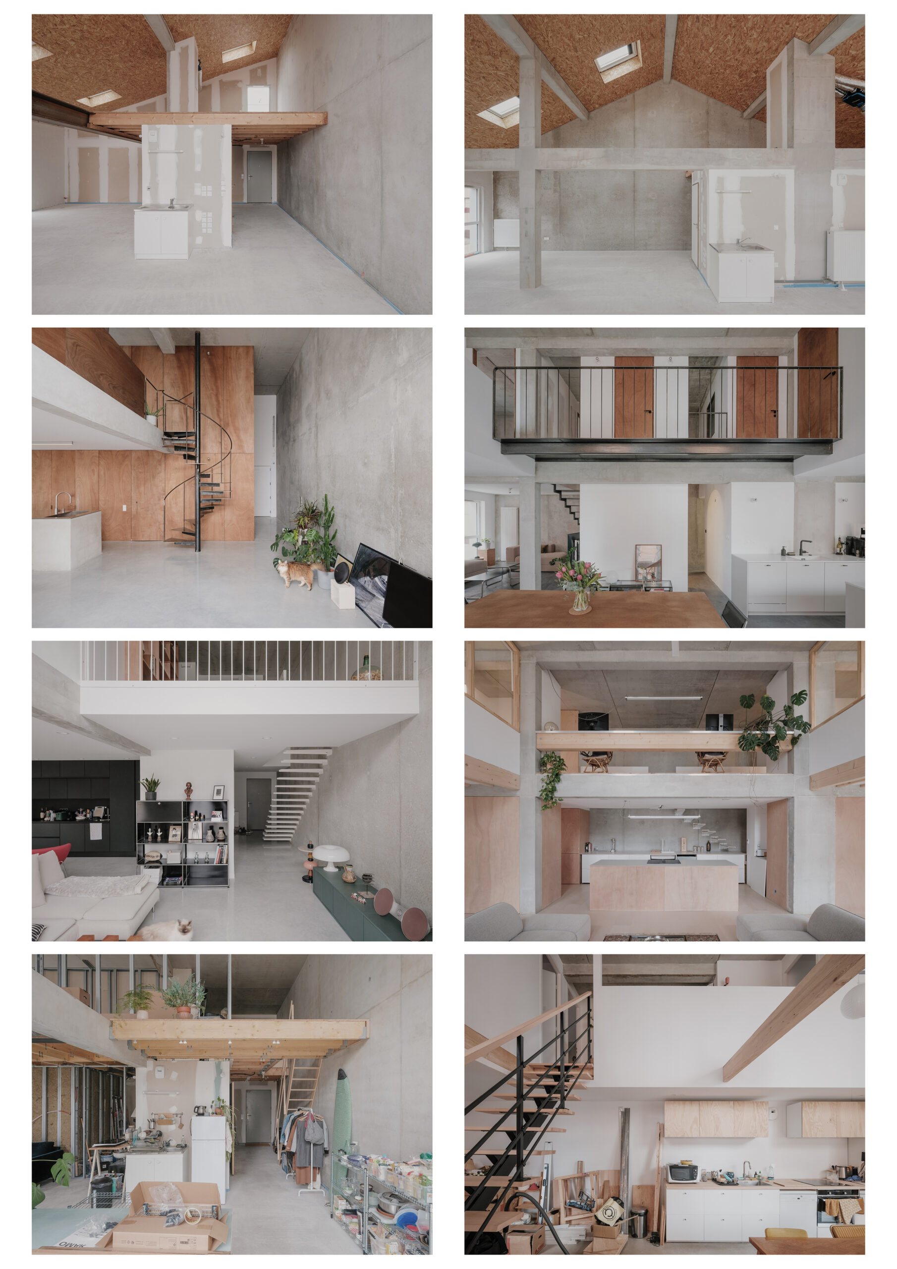 Autant de Volumes Capables que d’habitants. Chaque ménage a su être inventif, déterminé à combler ses besoins et ses aspirations. Penser l’avenir du bâtiment c’est aussi l’occasion d’imaginer un système de cohabitation. Des chantiers propres et secs, à la portée de tous, où les besoins des uns peuvent être résolus par les savoir-faire des autres. / A6A