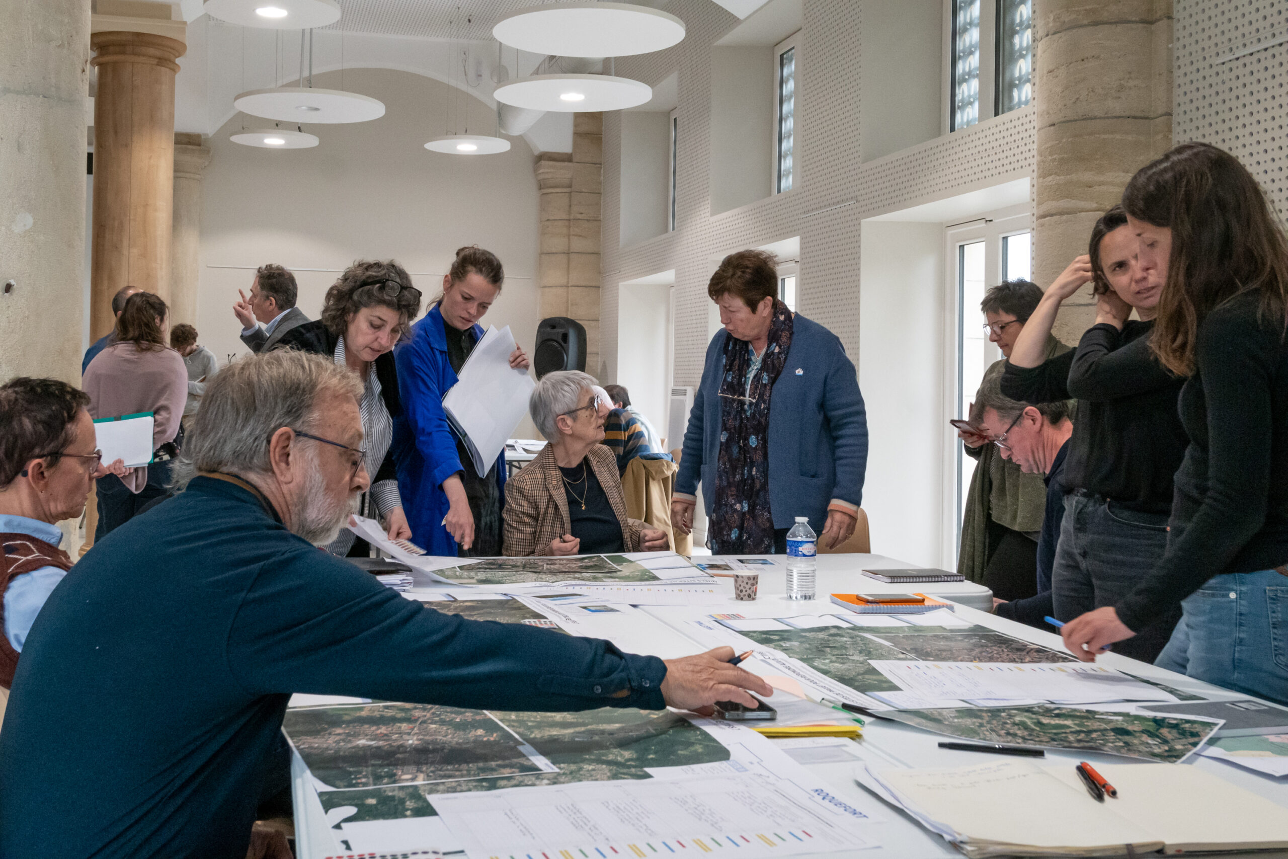 Panorama de la sobriété foncière - Atelier sur table à Mugron / Antoine Mounier - Panorama de la sobriété foncière, Mugron (40), 2025