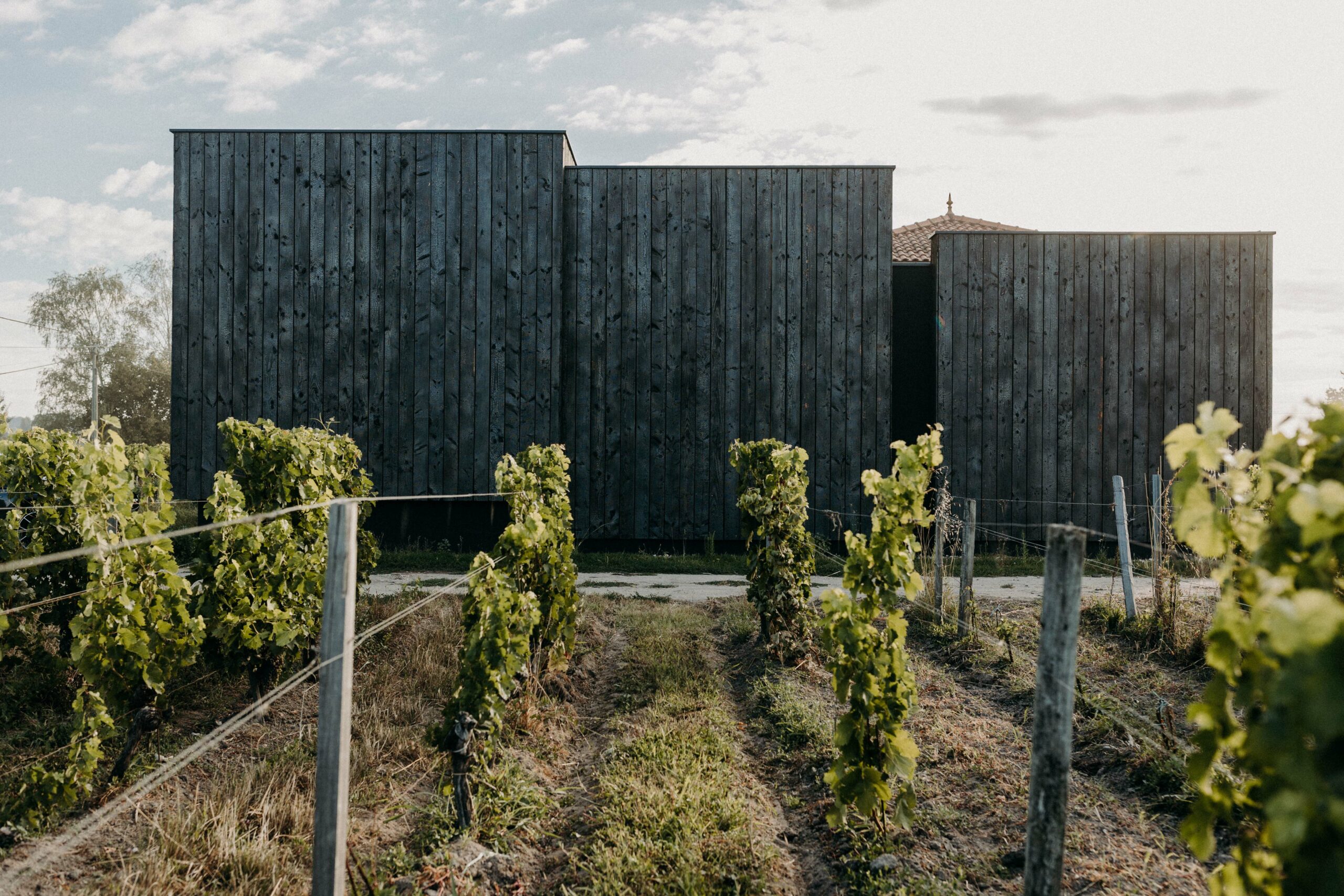Façade latérale / Yoris photographe - BRACHARD DE TOURDONNET - Château Edmus, Vignonet - Saint Emilion, 2021