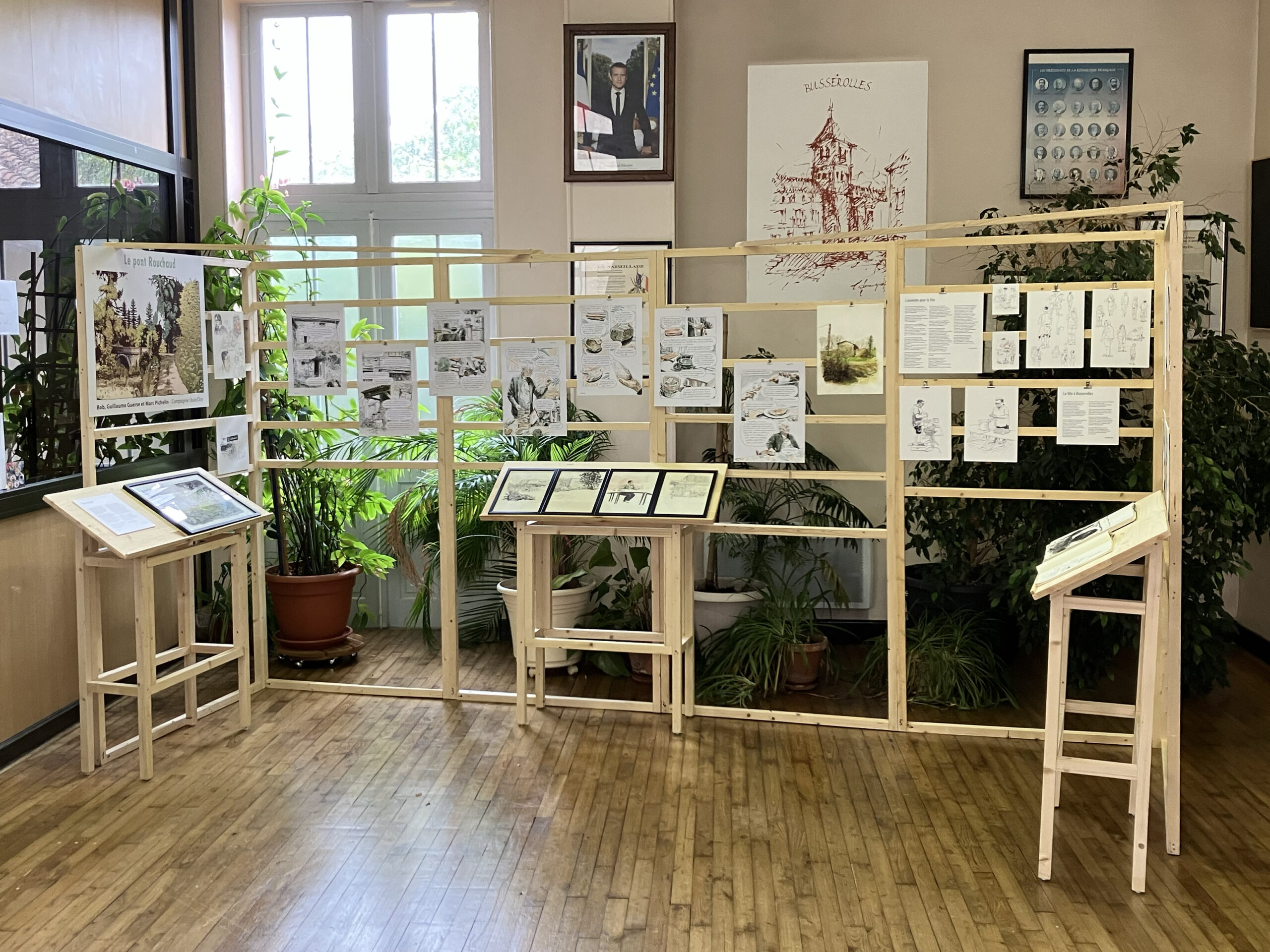 Exposition restitution du projet / crédit : Barbara Fecchio