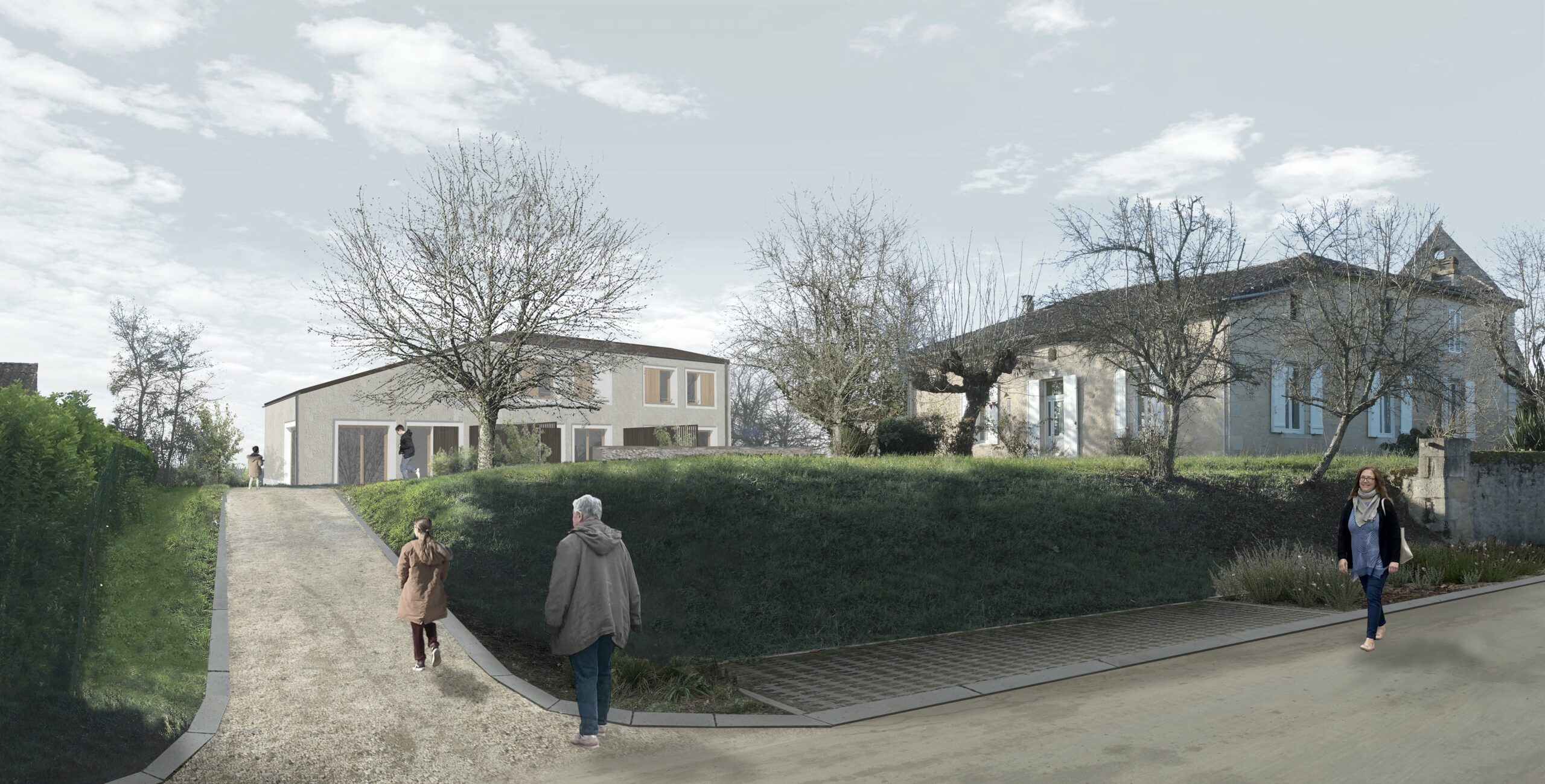 VUE 3 / ATELIER PROVISOIRE