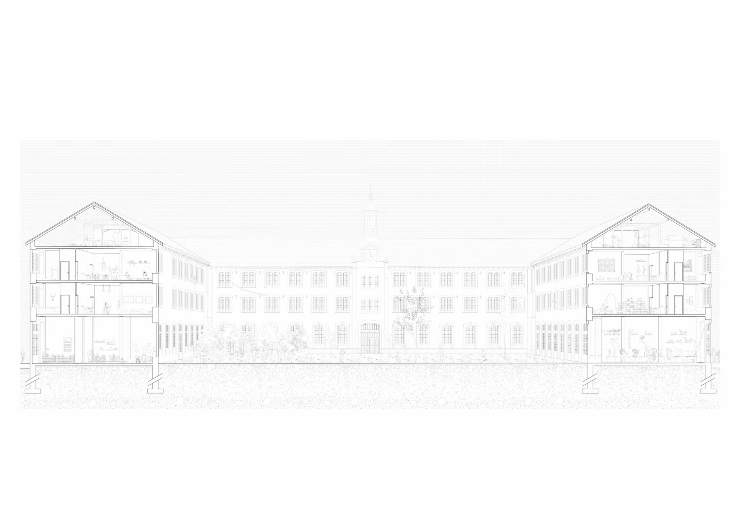 La manufacture des tabacs de Tonneins / Juliette Taymont et Marie Vendier- Récits pour des territoires résiduels, Bordeaux,2023