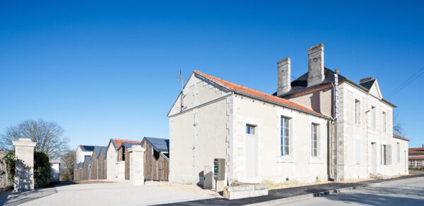 Une école rurale s’agrandit / Julia Hasse – Atelier du Trait – Groupe Scolaire de Brossac, Brossac, 2022
