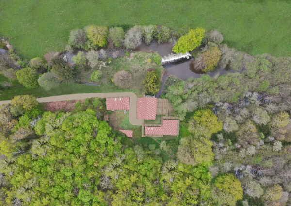 Plan masse du projet / Jeanne Garcia - Réhabiliter un site rural en Limousin Tourisme durable, paysage et architecture vernaculaire à Saint-Éloy-les-Tuileries - Saint-Eloy-les-Tuileries - Février 2025