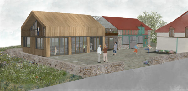 Un projet qui mêle réhabilitation et extension neuve / Jeanne Garcia - De la forge à la céramique, un atelier partagé au cœur de Coussac-Bonneval, Coussac-Bonneval, Janvier 2025