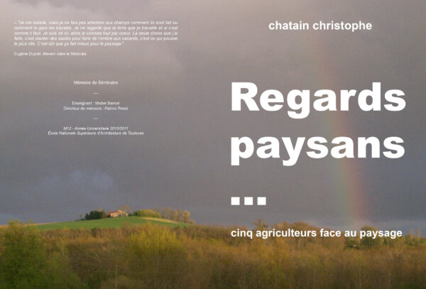 Page de garde Mémoire / Christophe CHATAIN