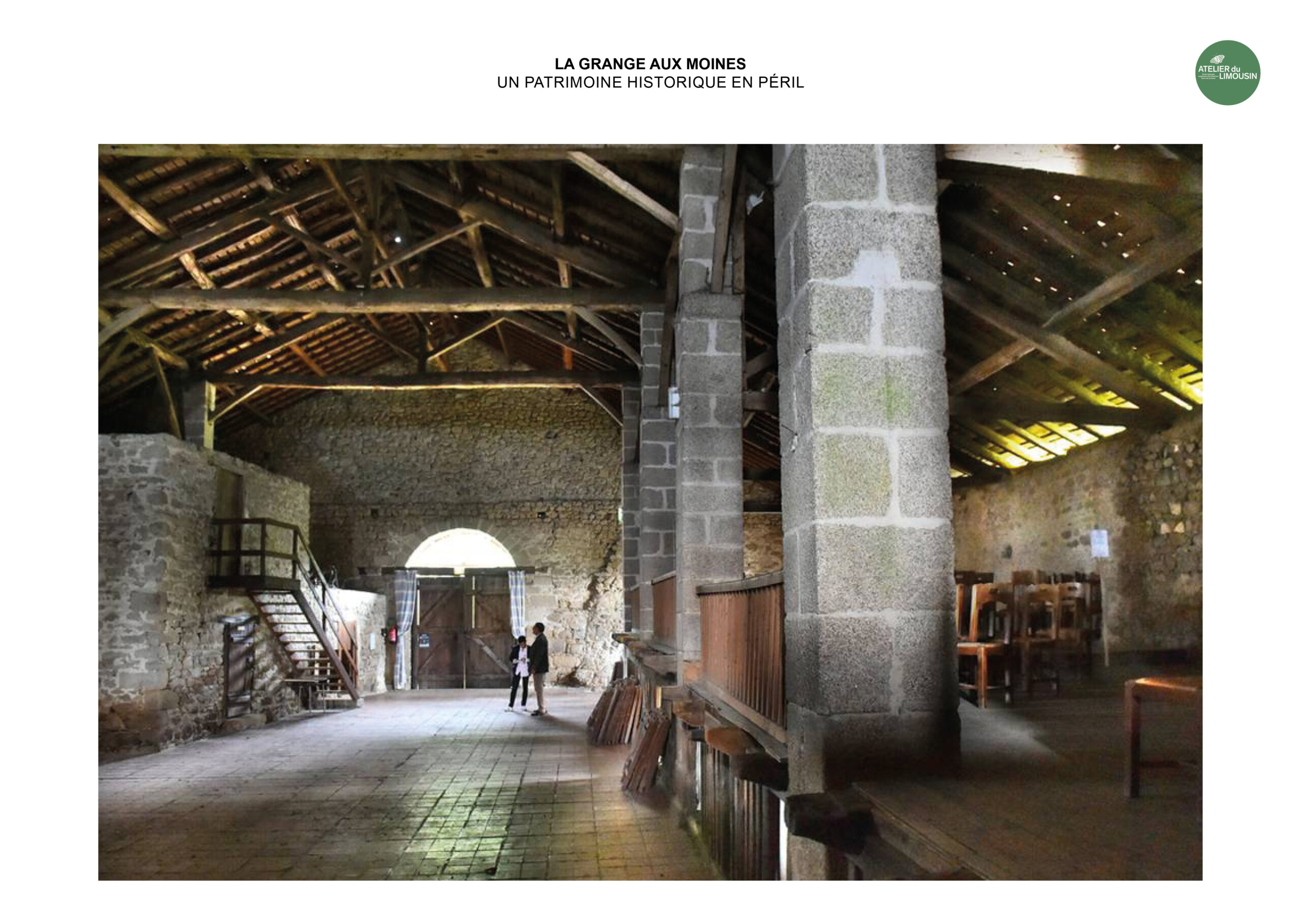 Intérieur de la Grange aux Moines / Paul-Emmanuel Loiret