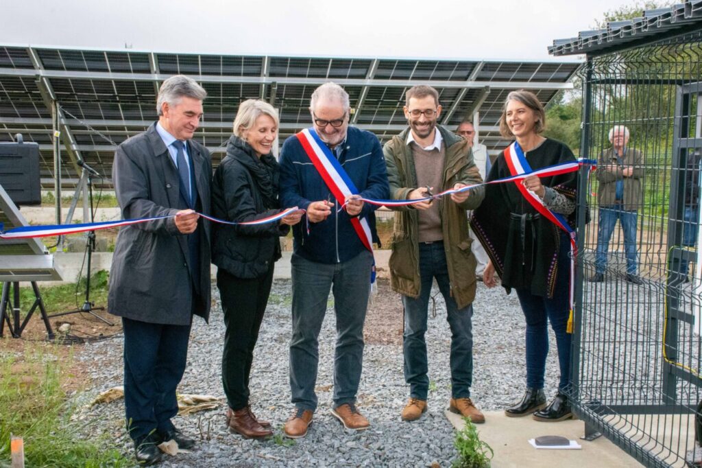 inauguration / Tom Rigout - commune - Parc photovoltaïque d’Ambazac : innover pour l’autonomie énergétique, Mark Eckental, septembre 2023