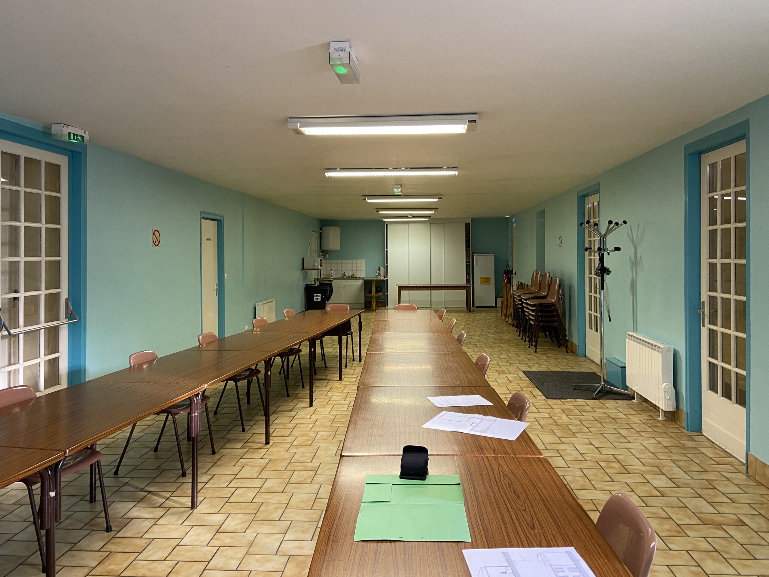 salle avant travaux / gadrat architectures