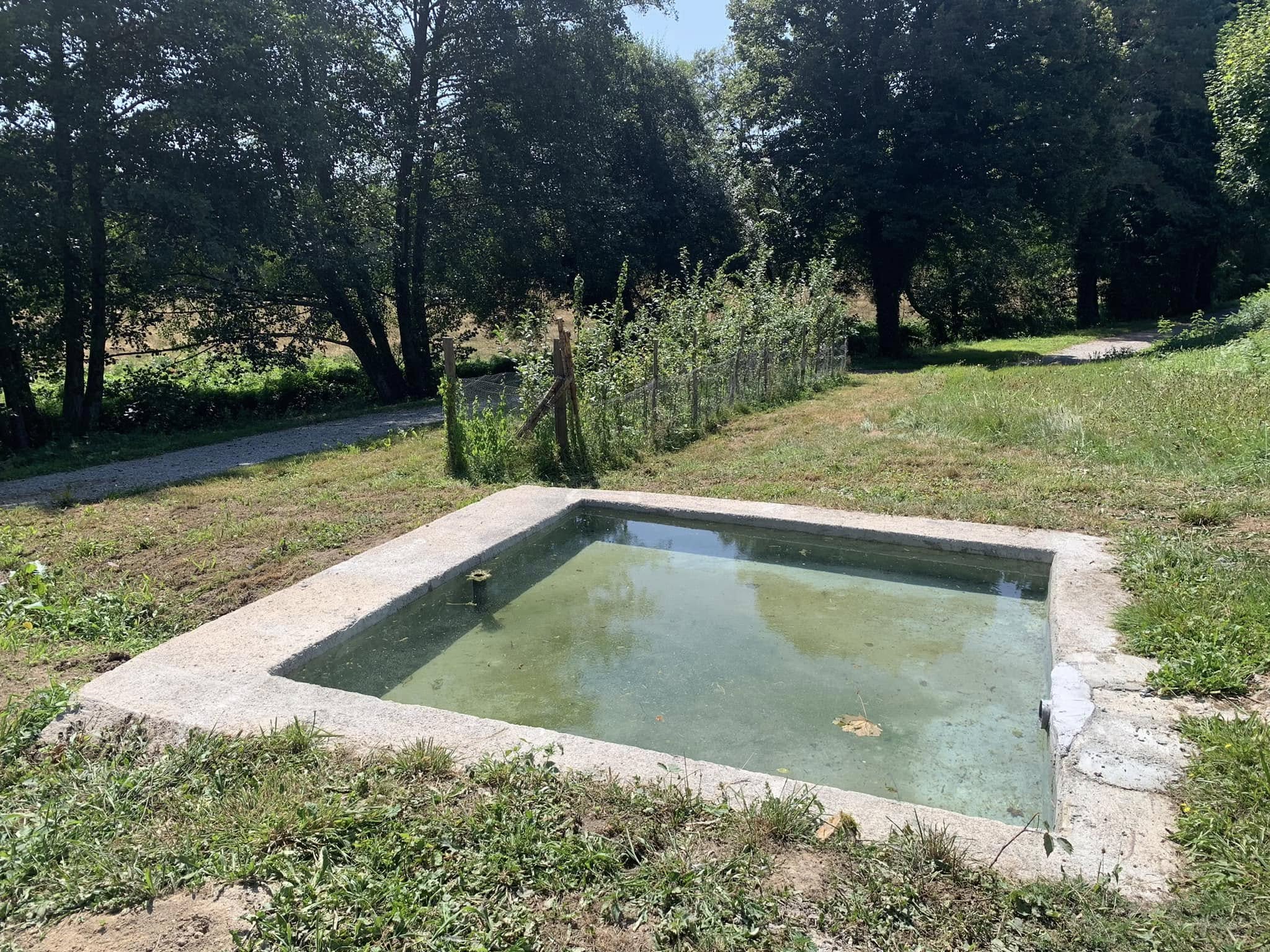 pêcherie remise en eau / Cédric Noizat - commune- Transformer sans renier: Ambazac en transition douce, av général De Gaulle, mai 2025