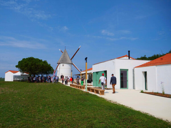 Vue générale du moulin de la Brée / b.ip architectes- moulin de la Brée- 2023